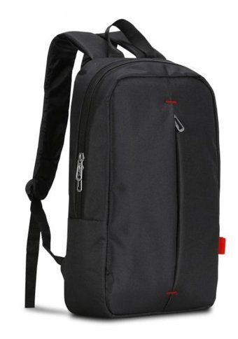 Classone PR-R160 Düz İki Gözlü Oxford Kumaş 15.6 inç Sırt Laptop Çantası Siyah