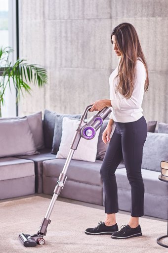 Homend Dustrider 1260H Kuru 500 W Kablosuz Şarjlı Gri Dikey Süpürge