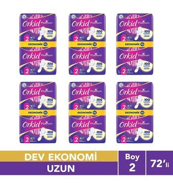 Orkid Anne Kız Paketi İnce 12'li Hijyenik Ped 6 Adet
