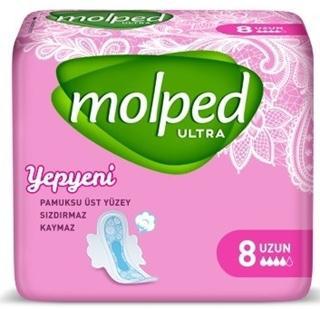 Molped Ultra İnce 8'li Hijyenik Ped