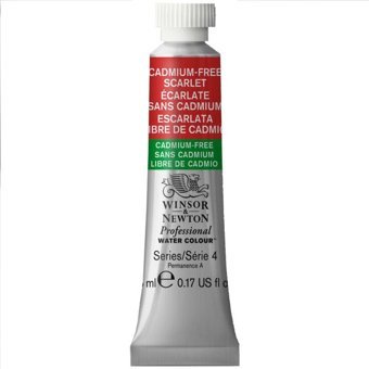 Winsor & Newton Professional 903 S.4 Tüp Cadmium-Free Scarlet Sulu Boya