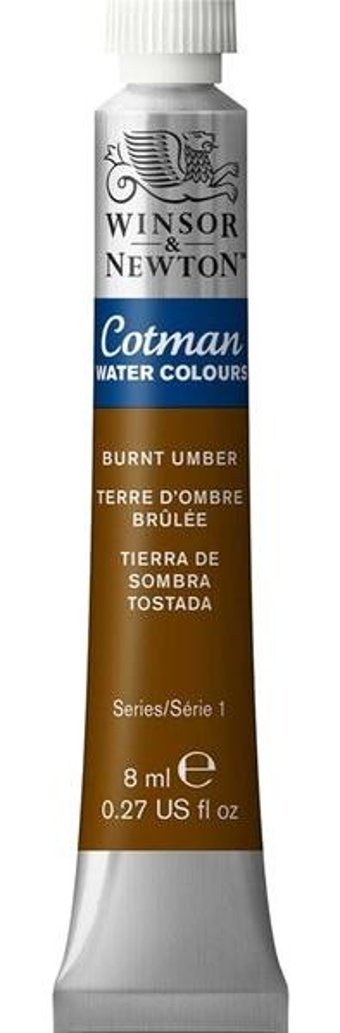 Winsor & Newton Cotman 76 Tüp Burnt Umber Sulu Boya