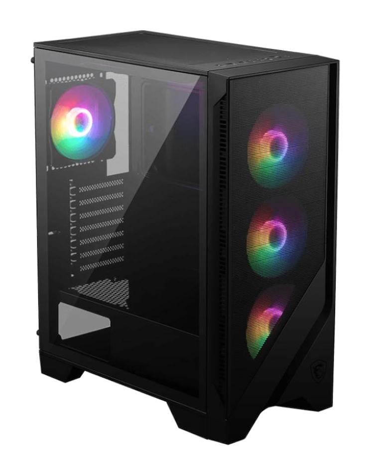 Msi Mag Forge M120A RGB 3 Fanlı Siyah Dikey Kullanım Mid Tower Oyuncu Bilgisayar Kasası