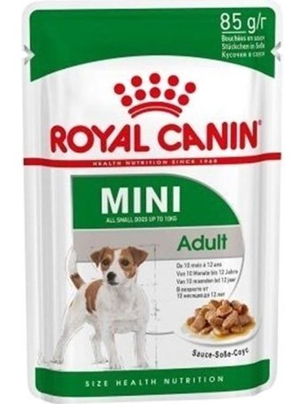 Royal Canin Kümes Hayvanlı Parça Etli Yetişkin Yaş Köpek Maması 85 gr 20'li