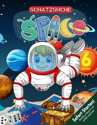 Astronauten Schatzsuche Kindergeburtstag 6 Jahre: Willkommen Zur İntergalaktischen Weltraum Schnitzeljagd-Party - Das Astronautenarmband Führt Euch Zum Schatz! (Bravo Schatzsuche) Bravo, Birgit Independently Publıshed