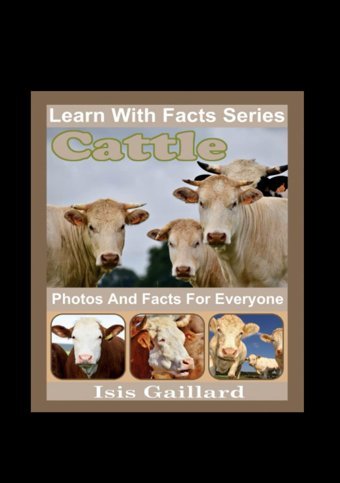 Cattle Photos And Facts For Everyone: Animals İn Nature (Learn With Facts Series) Gaillard, Isis Learn Wıth Facts