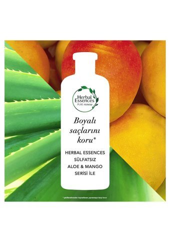 Herbal Essences Aloe Vera Mango Parlaklık Verme Boyalı Tüm Saçlar için Kadın Saç Kremi 275 ml