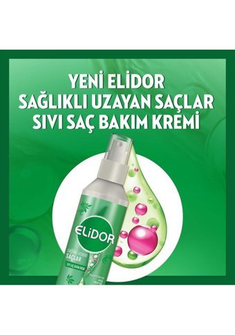 Elidor Superblend Argan Yağı Biotin Arjinin Onarıcı Besleyici Boyalı Tüm Saçlar için Durulanmayan Kadın Saç Kremi 200 ml