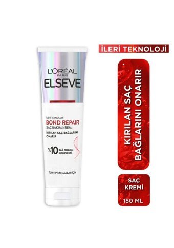 Loreal Paris Elseve Bond Repair Onarıcı Boyalı Tüm Saçlar için Kadın Saç Kremi 150 ml
