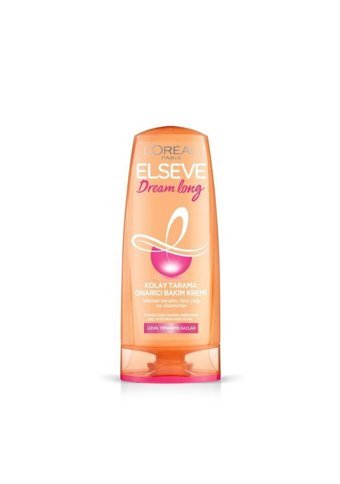 Loreal Paris Elseve Dream Long Kolay Tarama Vitamini Hint Yağı Nemlendirici Boyalı Tüm Saçlar için Kadın Saç Kremi 360 ml