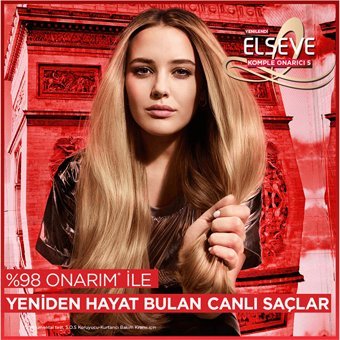 Loreal Paris Elseve Komple Onarıcı 5 Besleyici Onarıcı Keratinli Boyalı Tüm Saçlar için Kadın Saç Kremi 360 ml