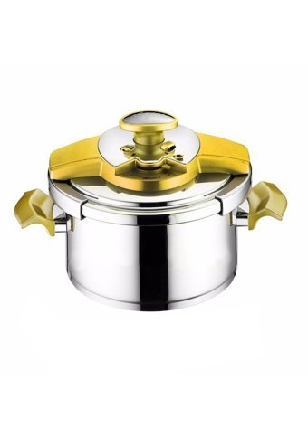 Aryıldız Milano Clipso Kapak Alüminyum Tabanlı 3.5 lt Düdüklü Tencere Gold