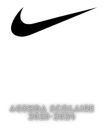 Agenda Scolaire 2023-2024: Agenda Scolaire Thme Nike | Format A5 (6X9 İn) | Cahier De Texte Et De Devoirs Pour Tudiants Primaire , Collge , Lyce Wnh, Zettı Independently Publıshed