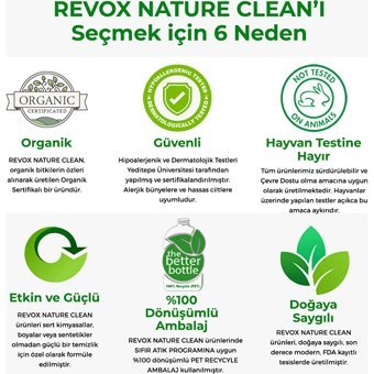 Revox Organik Çok Amaçlı Temizleyici 1 lt