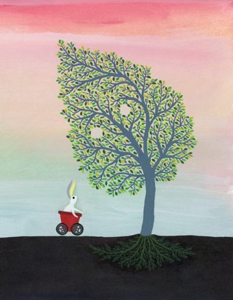 Bunny & Tree Enchanted Lion Books