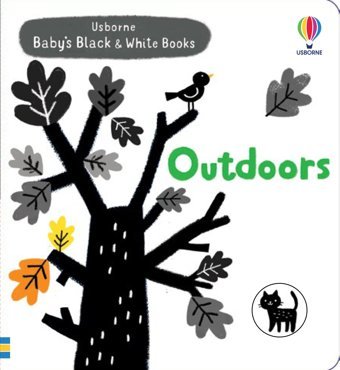 Baby'S Black And White Books: Outdoors Cartwright, Mary Usborne