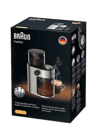 Braun Fresh Set KG7070 110 W Çelik 15 Kademeli Elektrikli Kahve Öğütücü
