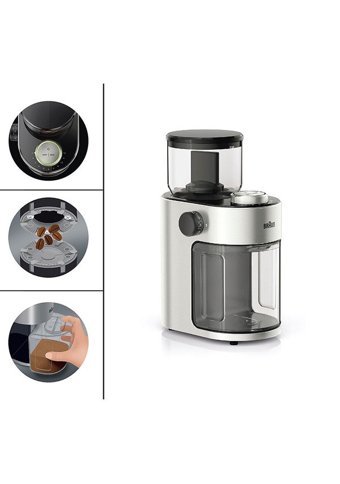 Braun Fresh Set KG7070 110 W Çelik 15 Kademeli Elektrikli Kahve Öğütücü