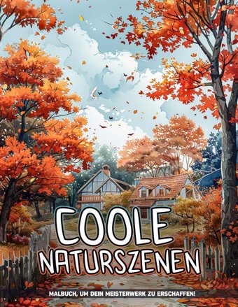 Coole Naturszenen Malbücher Für Erwachsene: Natur Coolste Szenen Wildtiere Malvorlagen Für Kinder Zur Beruhigung Des Geistes Und Stressabbau, Ideale Geschenke Für Kinder Und Erwachsene R Brooks, Billy Independently Publıshed