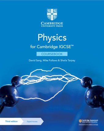 Cambridge Igcse Physics Coursebook With Digital Access (2 Years) Sang, David Cambridge University Press, Uk