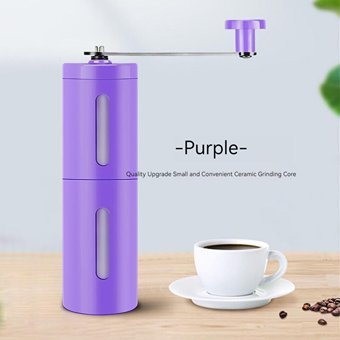 Tulip Kitchenware Çelik Manuel Kahve Öğütücü Mor