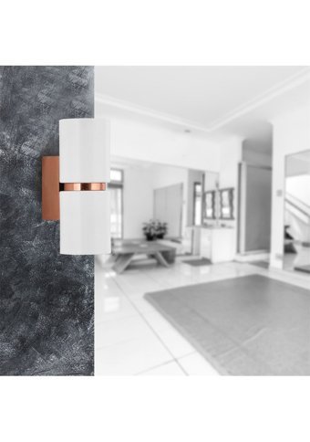 Nevo NA101.34 2'li Başlık Metal Led Aplik Beyaz
