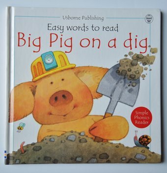 Big Pig On A Dig (Easy Words To Read) Roxbee Cox, Phil Usborne Publishing Books Ltd