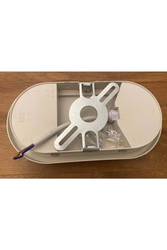 Horoz Elektrik Aydos Tekli Başlık Plastik Led Aplik Beyaz