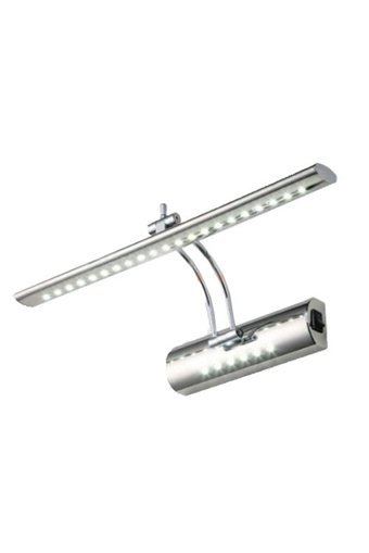 Cata CT-5245 Tekli Başlık Krom Led Aplik Siyah