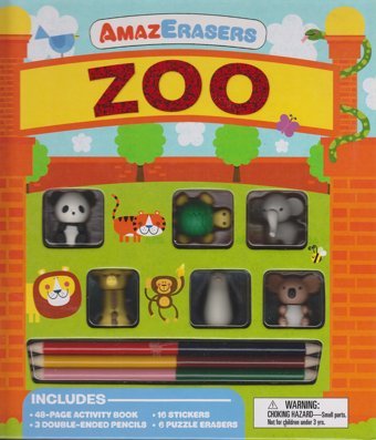 Amazerasers: Zoo Activity Book Mack, Steve Silver Dolphin Books