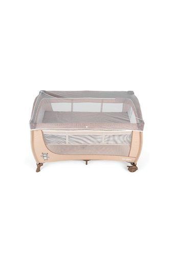 Uni Baby Elite 15 kg Kapasiteli Ayarlanabilir Taşınabilir Katlanabilir 70x120 cm Sallanan Anne Yanı Park Yatak Bej