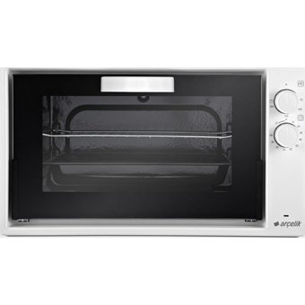 Arçelik SUF 3000 B 26 lt Izgaralı Klasik Fanlı Mini Fırın Beyaz