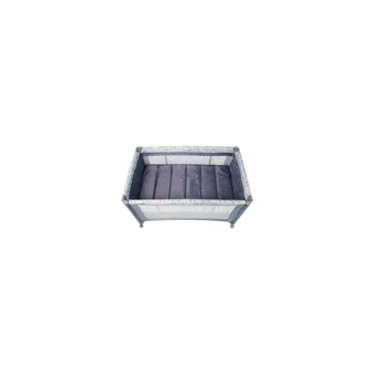 Sunny Seul 15 kg Kapasiteli Ayarlanabilir Taşınabilir Katlanabilir Ara Katlı 70x120 cm Sallanan Anne Yanı Park Yatak Gri