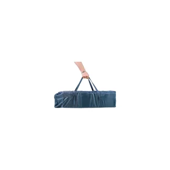 Sunny Seul 15 kg Kapasiteli Ayarlanabilir Taşınabilir Katlanabilir Ara Katlı 70x120 cm Sallanan Anne Yanı Park Yatak Gri