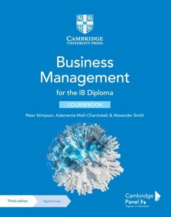 Business Management For The Ib Diploma Coursebook With Digital Access (2 Years) Stimpson, Peter Cambridge University Press, Uk