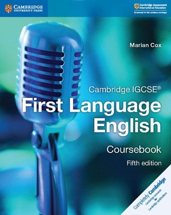 Cambridge Igcse First Language English Coursebook (Cambridge International Igcse) Cox, Marian Cambridge University Press, Uk