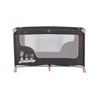 Sunny Baby Tommy Plus 25 kg Kapasiteli Taşınabilir 60x120 cm Anne Yanı Park Yatak Koyu Gri
