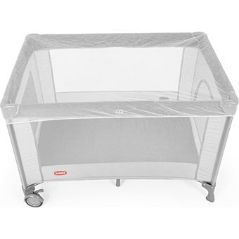 Kanz Pure & Simple Metal 15 kg Kapasiteli Taşınabilir Katlanabilir 70x110 cm Anne Yanı Park Yatak Gri