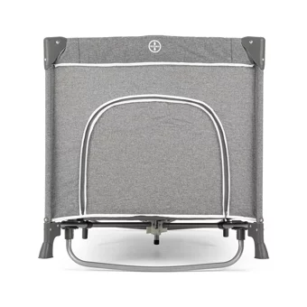 Gulz Raftel 20 kg Kapasiteli Ayarlanabilir Taşınabilir Katlanabilir Ara Katlı 70x120 cm Sallanan Anne Yanı Park Yatak Açık Gri