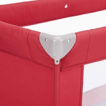 Chicco Good Night 15 kg Kapasiteli Taşınabilir Katlanabilir 76x120 cm Anne Yanı Park Yatak Kırmızı