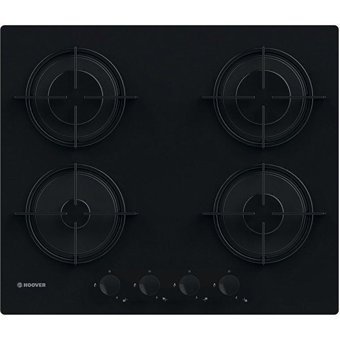 Hoover hdg6c1gbtk+ Hvw6mbb+ Hot3051bı Dokunmatik Doğalgazlı Cam Klasik Set Üstü Davlumbaz 3'lü Ankastre Set Siyah
