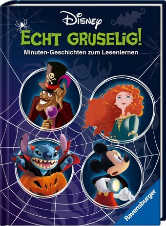 Disney: Gruselige Minuten-Geschichten Zum Lesenlernen - Erstlesebuch Ab 7 Jahren - 2. Klasse Neubauer, Annette Ravensburger