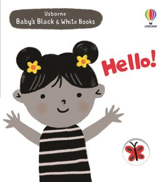 Baby'S Black And White Books: Hello! Cartwright, Mary Usborne