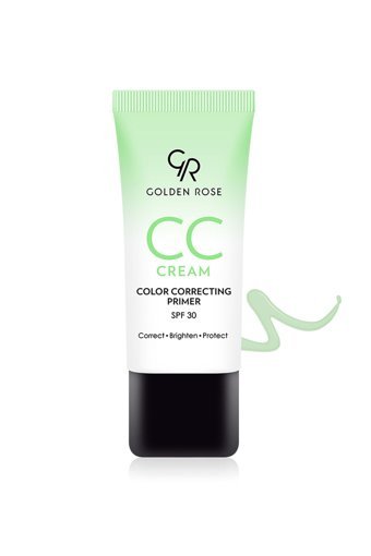 Golden Rose Color Correcting Primer Green Güneş Koruyuculu CC Krem 25 ml