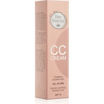 Bee Beauty Renk Tonu Dengeleyici Kusursuzlaştırıcı Güneş Koruyuculu CC Krem 50 ml