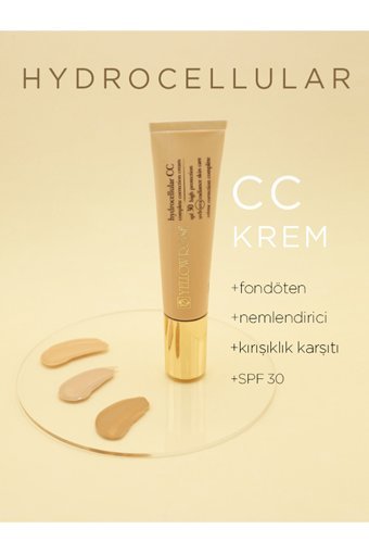 Yellow Rose Complete Correction Güneş Koruyuculu Işıltılı Suya Dayanıklı CC Krem Nude 30 ml