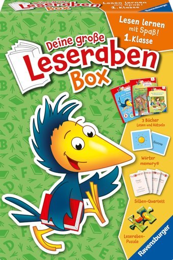 Deine Groe Leseraben-Box - Lesen Lernen Mit Spa 1. Klasse (Leserabe 1. Klasse) (Leserabe - Sonderausgaben) Ravensburger