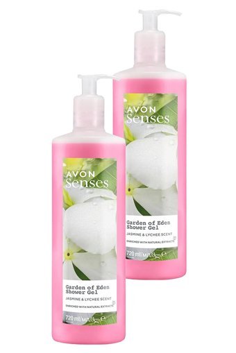 Avon Senses Yasemin Liçi Aromalı Duş Jeli 2x720 ml