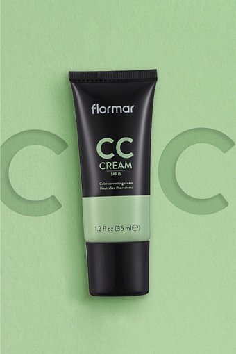Flormar Kızarık Görünüm Karşıtı Güneş Koruyuculu CC Krem 35 ml