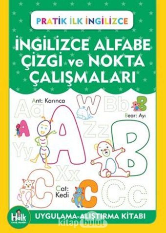İngilizce Alfabe Çizgi Ve Nokta Çalışmaları Ferhat Çınar Halk Kitabevi